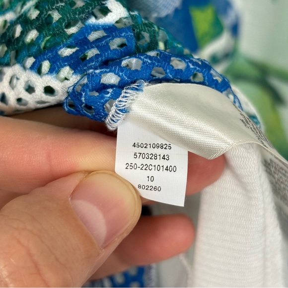 Chico’s Tropical Wonders Midi Dress Size 2 (Medium/12) - Picture 3 of 8